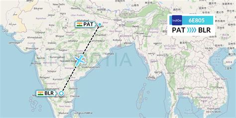 IndiGo 6E6452 Flight Status: Patna to Bengaluru Tracker .
